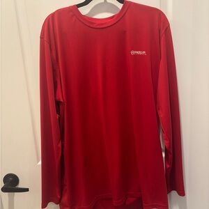 Magellan Outdoors Red & Orange Long Sleeve Fishing Tees